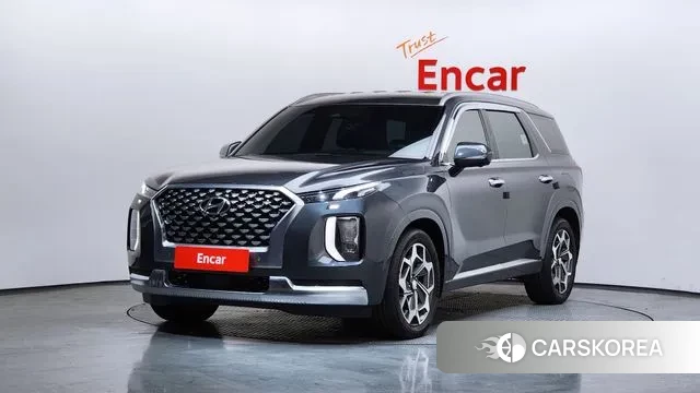 Hyundai Palisade 2021 Серый из Кореи