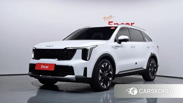 Kia The New Sorento 4th Generation 2025 Белый из Кореи