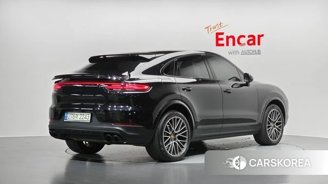 Porsche Cayenne (PO536) 2021 Черный из Кореи