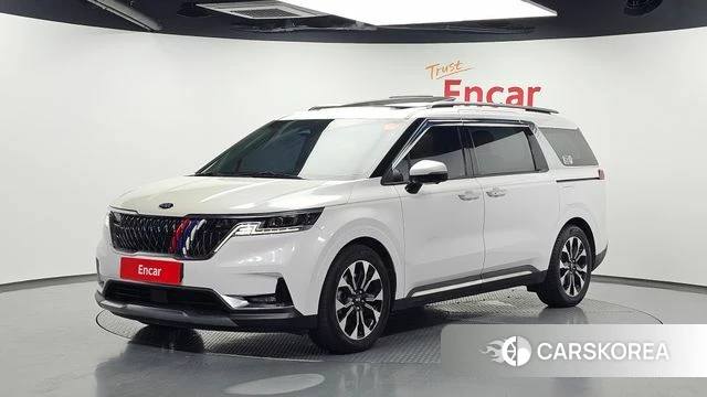 Kia Carnival 4th generation 2021 Белый из Кореи