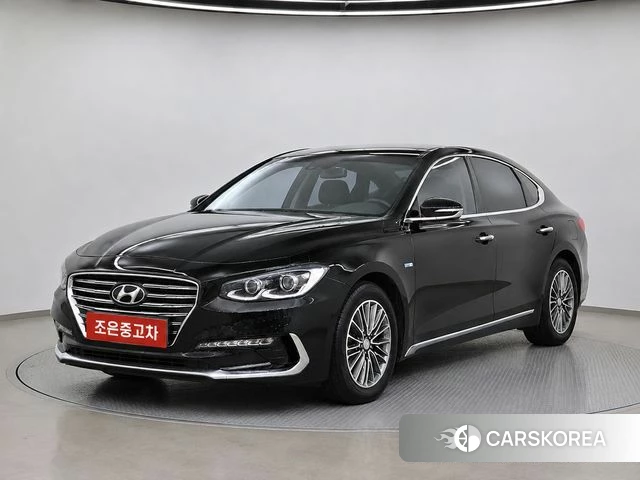 Hyundai Grandeur IG Hybrid 2018 Черный из Кореи