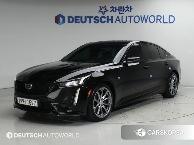 Cadillac CT5 2021 Черный из Кореи