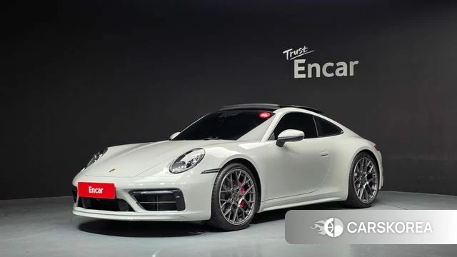 Porsche 911(992) 2020 Серебристо-серый из Кореи