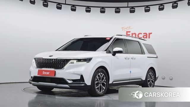 Kia Carnival 4th generation 2021 Белый из Кореи