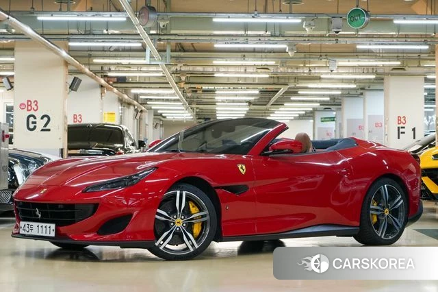 Ferrari Portofino 2019 Красный из Кореи