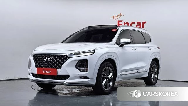 Hyundai Santa Fe TM 2020 Белый из Кореи
