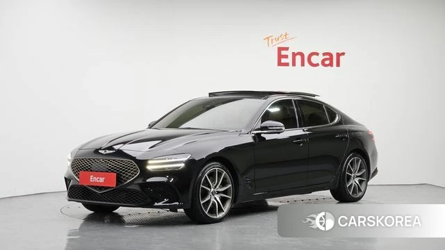 Genesis The New G70 2023 Черный из Кореи