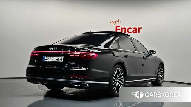 Audi A8 (D5) 2021 Черный из Кореи