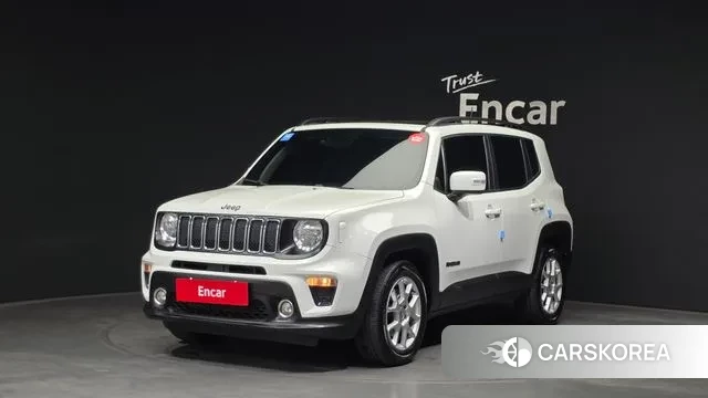Jeep Renegade 2021 Белый из Кореи