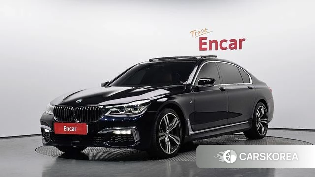 BMW 7 Series (G11) 2019 Черный из Кореи
