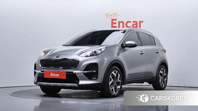 Kia Sportage The Bold 2021 Серый из Кореи