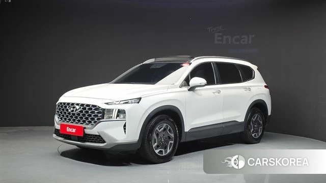 Hyundai The New Santa Fe 2021 Белый из Кореи