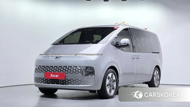 Hyundai Staria 2021 Серебристо-серый из Кореи