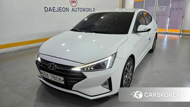 Hyundai The New Avante AD 2018 Белый из Кореи