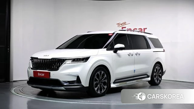 Kia Carnival 4th generation 2021 Белый из Кореи