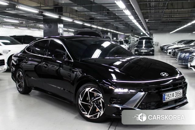 Hyundai Sonata D Edge Hybrid (DN8) 2023 Черный из Кореи