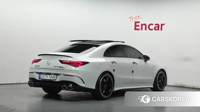 Mercedes-Benz CLA-Class C118 2021 Белый из Кореи