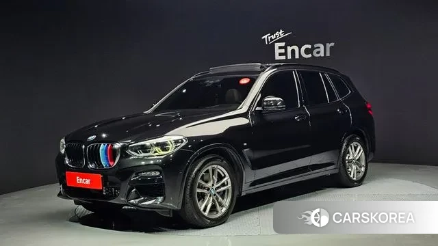 BMW X3 (G01) 2020 Черный из Кореи