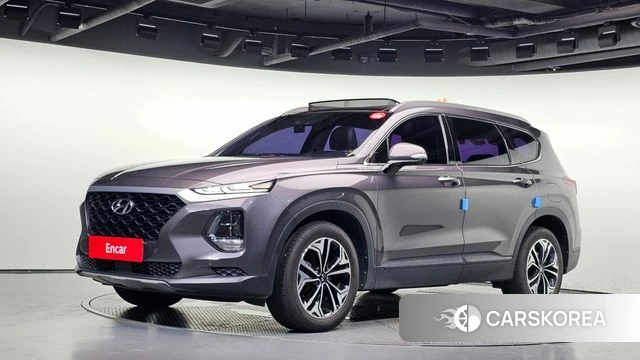 Hyundai Santa Fe TM 2018 Серый из Кореи