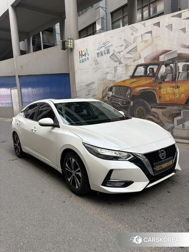 Nissan Sylphy 2021 Белый из Китая