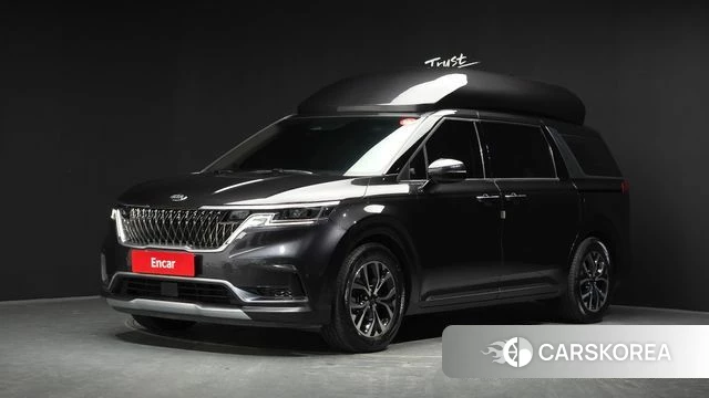 Kia Carnival 4th generation 2021 Серый из Кореи