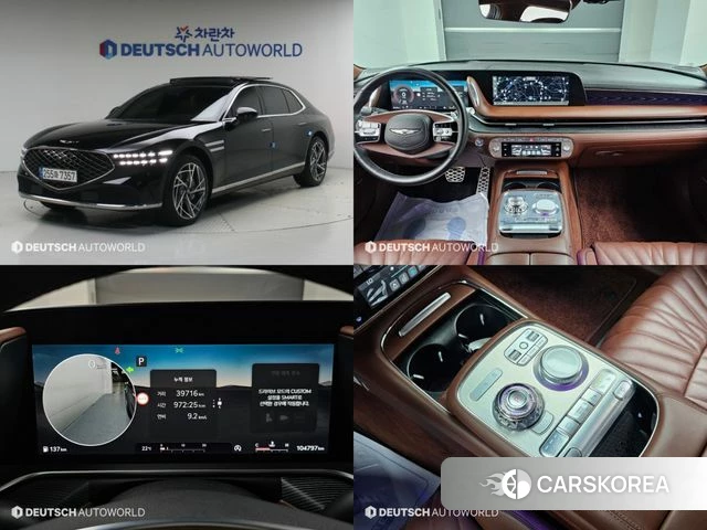 Genesis G90 (RS4) 2023 Черный из Кореи