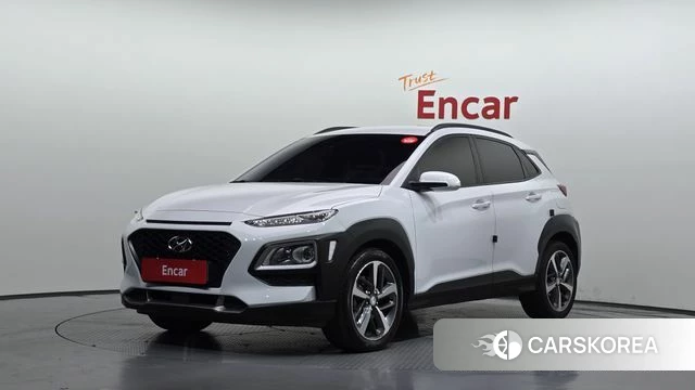 Hyundai Kona 2019 Белый из Кореи