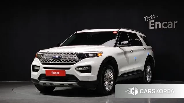 Ford Explorer 6th Generation 2021 Белый из Кореи