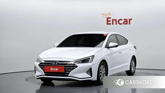 Hyundai The New Avante AD 2019 Белый из Кореи