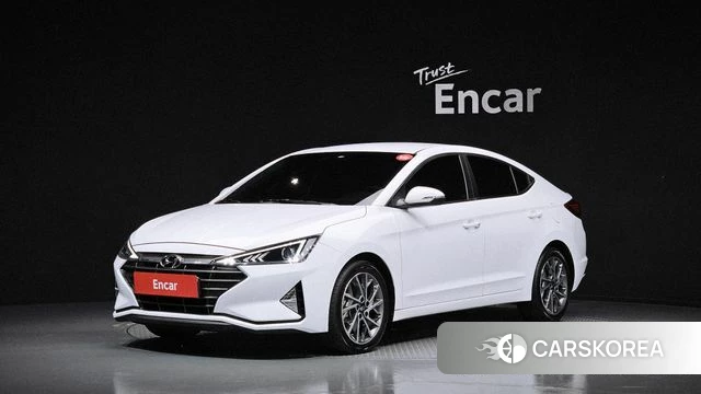 Hyundai The New Avante AD 2019 Белый из Кореи