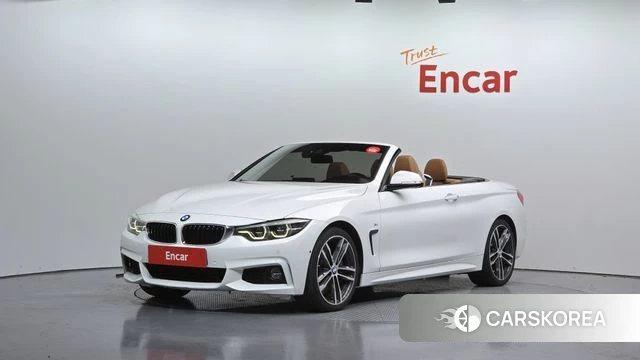 BMW 4 Series (F32) 2018 Белый из Кореи