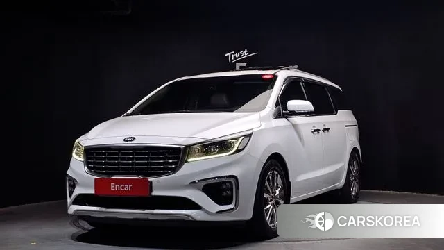 Kia The New Carnival 2019 Белый из Кореи