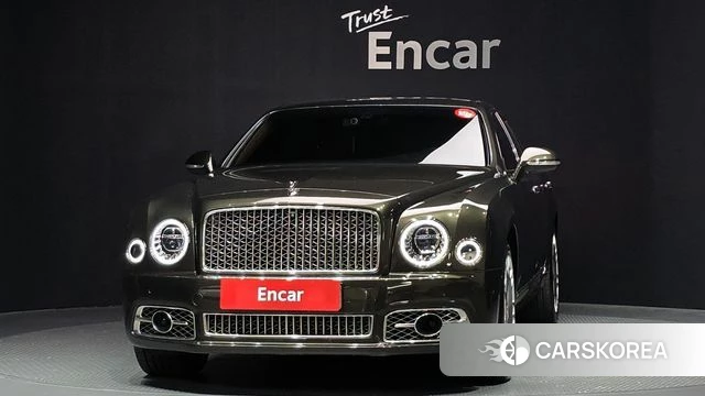 Bentley Mulshan 2018 Серый из Кореи