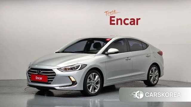 Hyundai Avante AD 2018 Серебряный из Кореи
