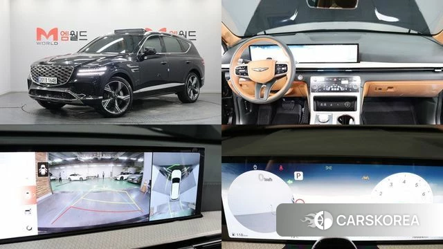 Genesis GV80 2024 Черный из Кореи