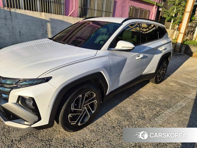 Hyundai The New Tucson Hybrid (NX4) 2025 Белый из Кореи