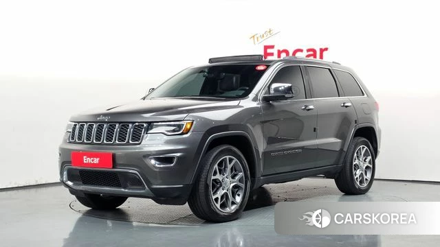 Jeep Grand Cherokee 2021 Серый из Кореи