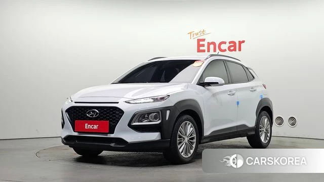 Hyundai Kona 2018 Белый из Кореи