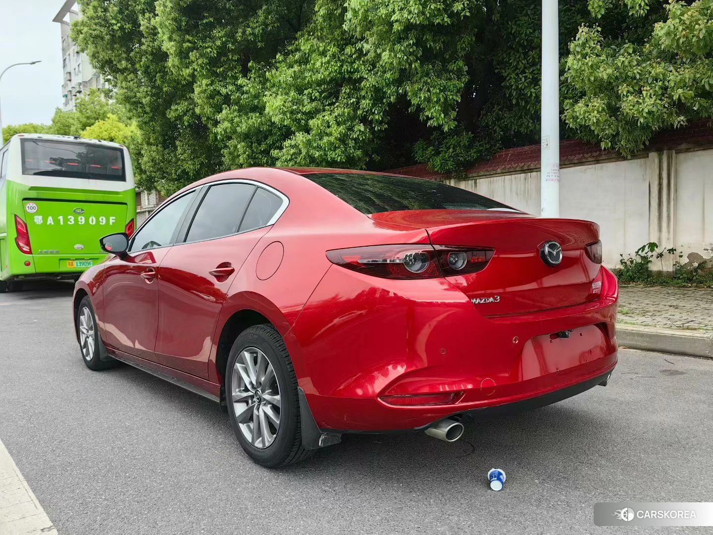 Mazda 3 2021 Красный из Китая