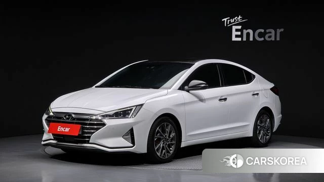 Hyundai The New Avante AD 2019 Белый из Кореи