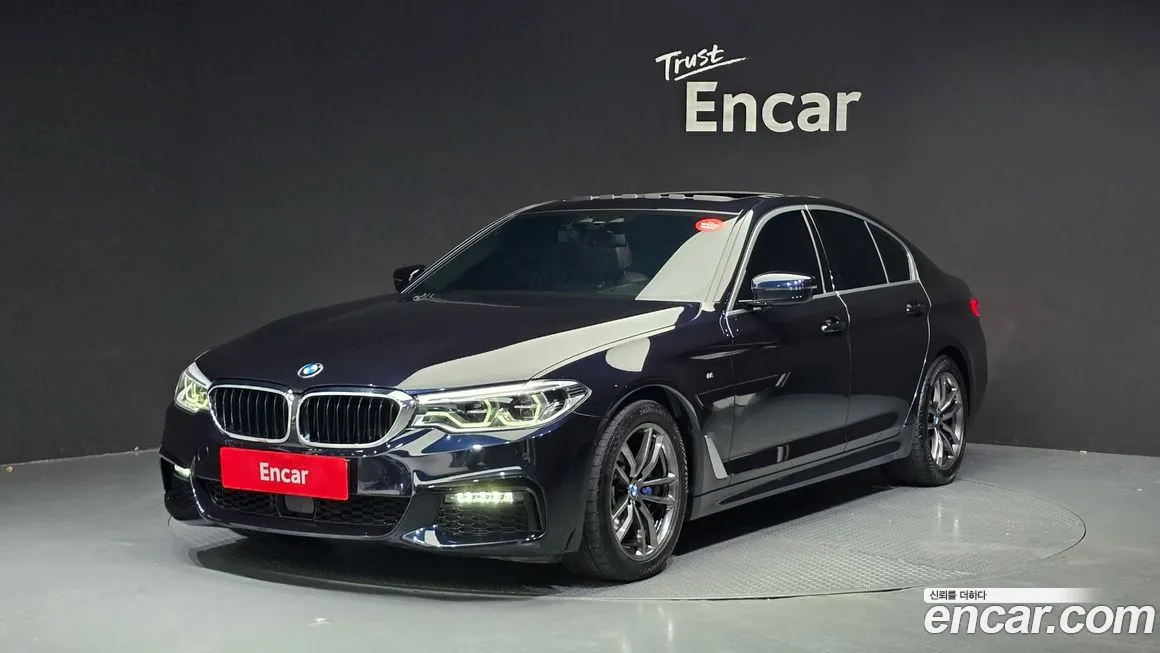 BMW 5 Series (G30) 2020 Черный из Кореи