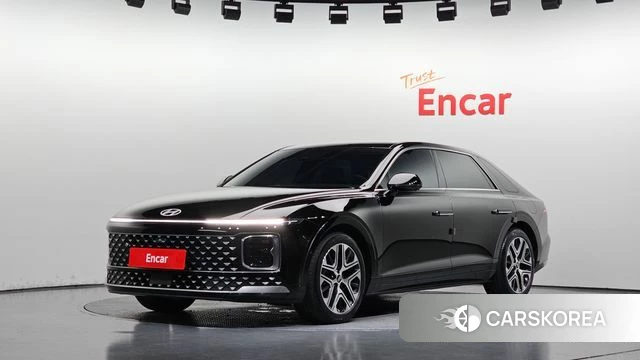 Hyundai Grandeur Hybrid (GN7) 2024 Черный из Кореи