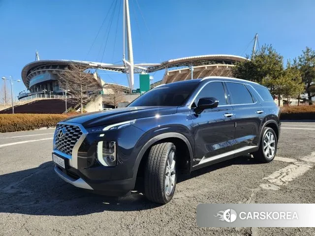 Hyundai Palisade 2020 Темно-зеленый из Кореи