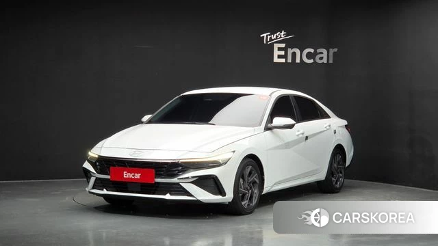 Hyundai The New Avante (CN7) 2025 Белый из Кореи