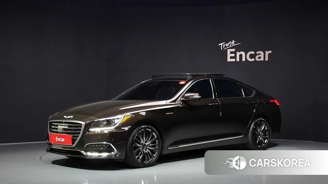 Genesis G80 2018 Коричневый из Кореи