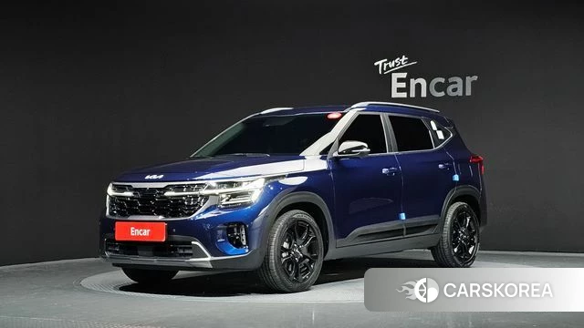 Kia The New Seltos 2024 Синий из Кореи