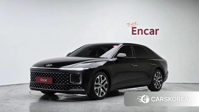 Hyundai Grandeur Hybrid (GN7) 2023 Черный из Кореи