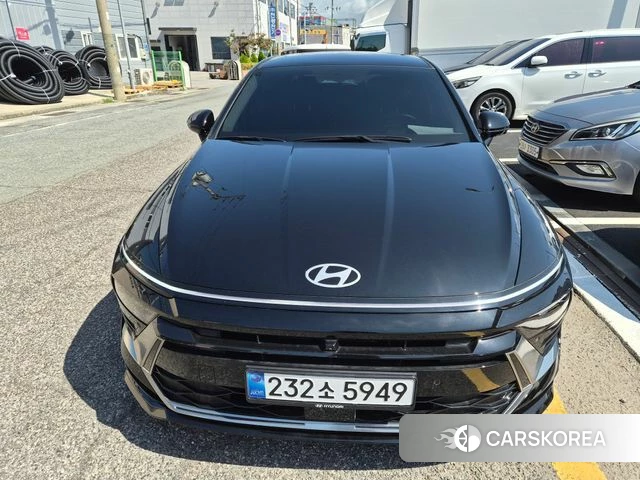 Hyundai Sonata D Edge (DN8) 2025 Черный из Кореи