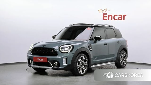 Mini Cooper S Countryman 2022 Синий нефрит из Кореи