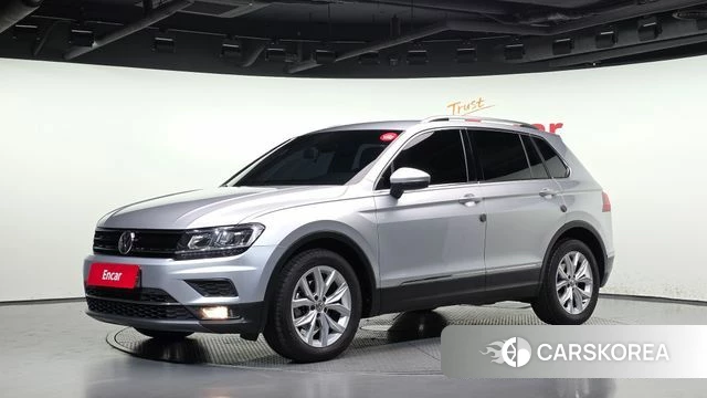Volkswagen Tiguan second Generation 2018 Серебряный из Кореи